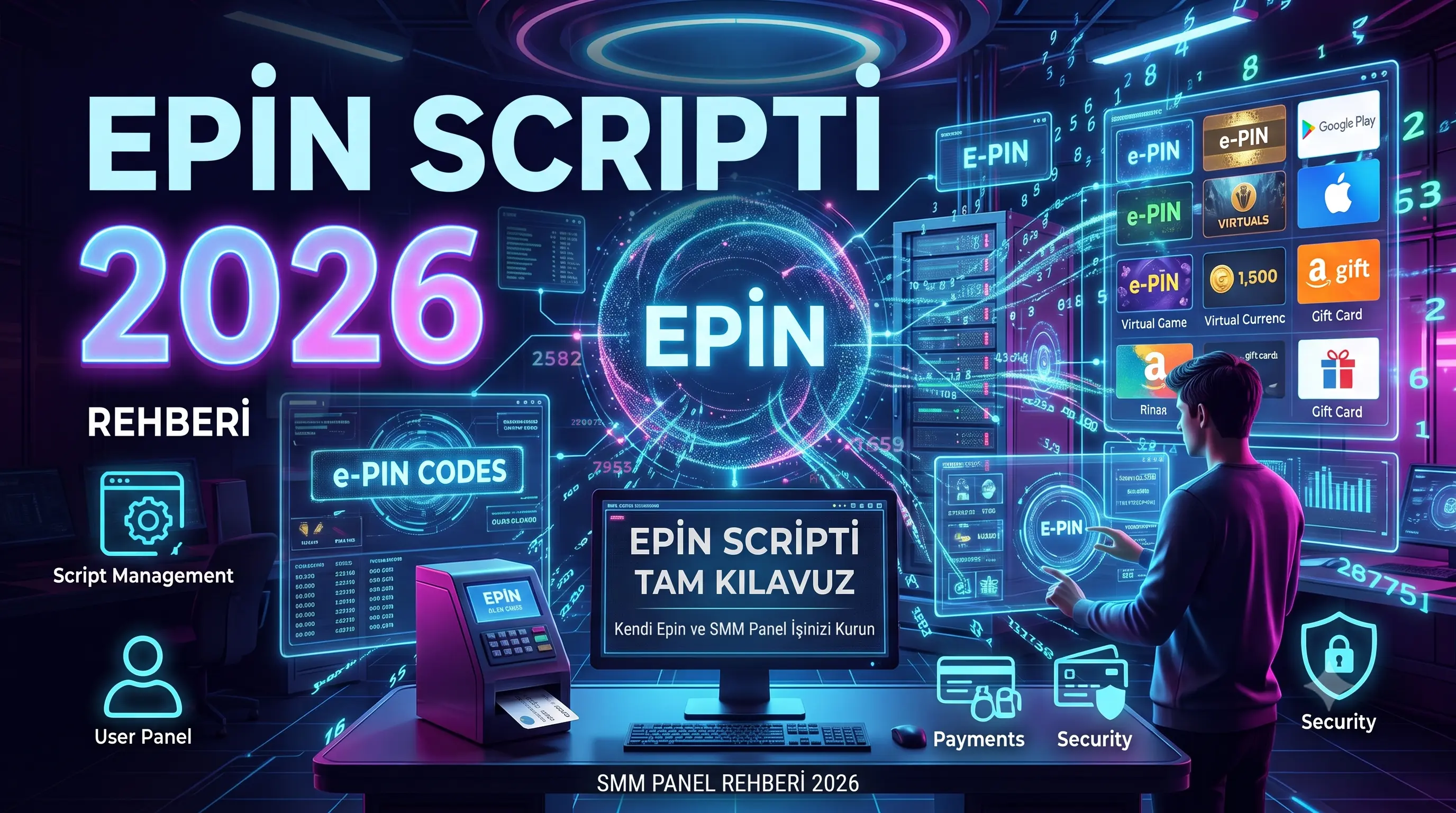 2026 E-Pin Scripti Rehberi: Otomatik Oyun Kodu Satış Sitemizi Nasıl Kurarız?