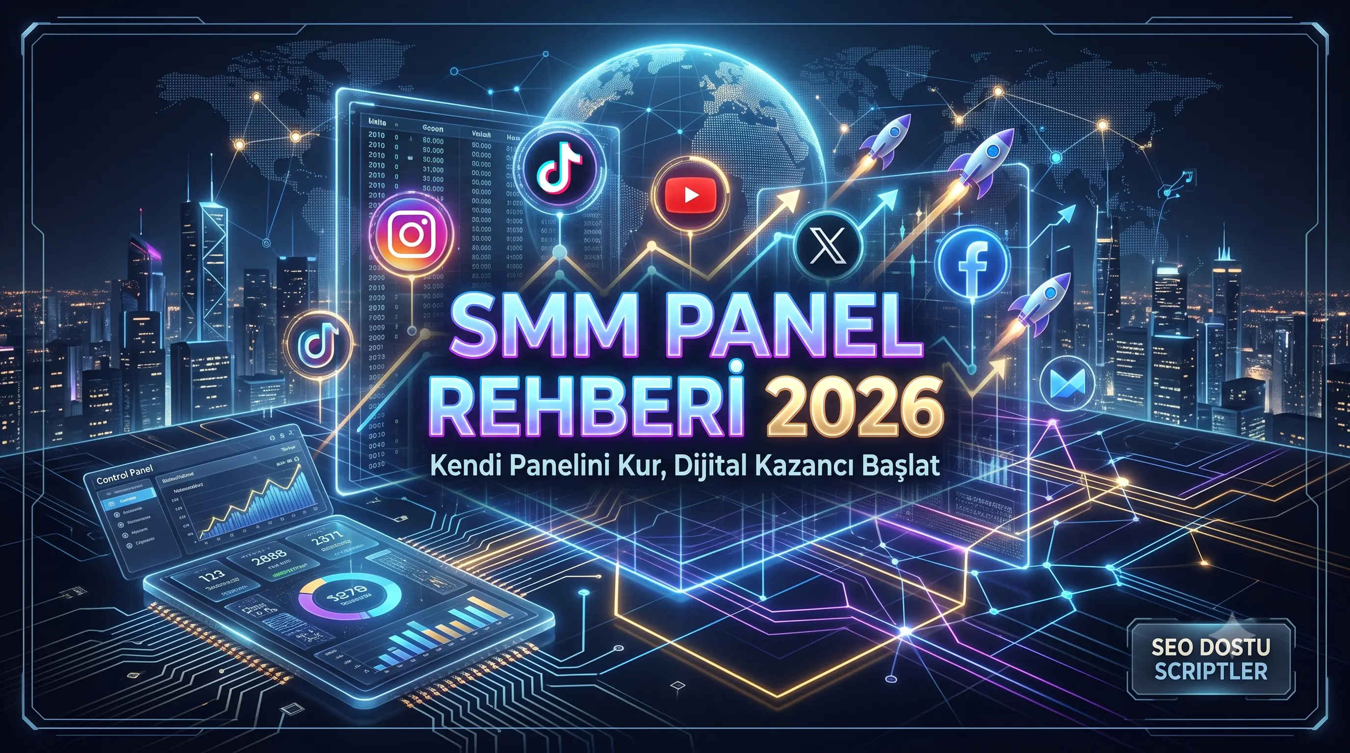 2026 SMM Panel Rehberi: Kendi SMM Panelinizle Dijital Pazarlamada Kazanç Sağlayın
